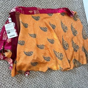 Darn Good Yarn reversible skirt